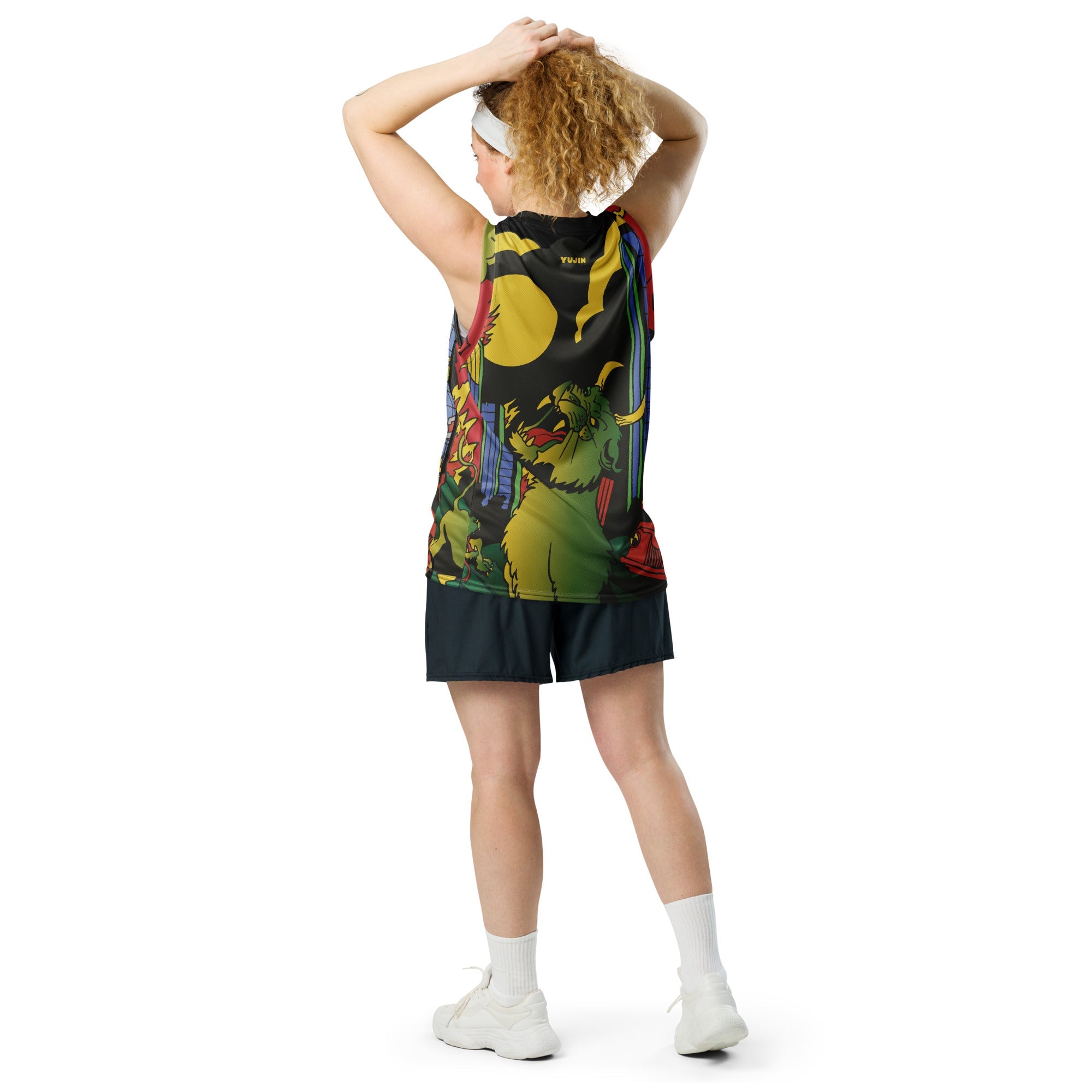 Devil Cat Recycled Basketball Jersey
