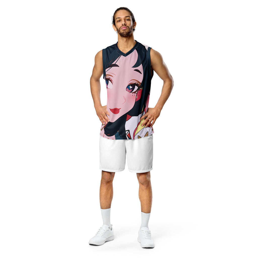 Deeply In Love Recycled Basketball Jersey