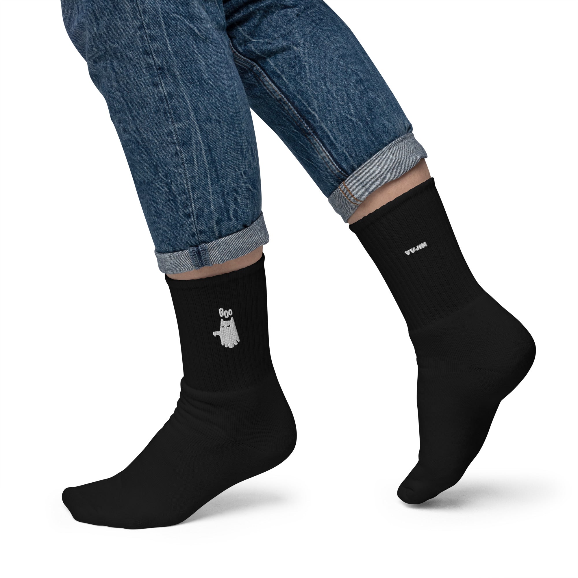 Boo Cat Socks