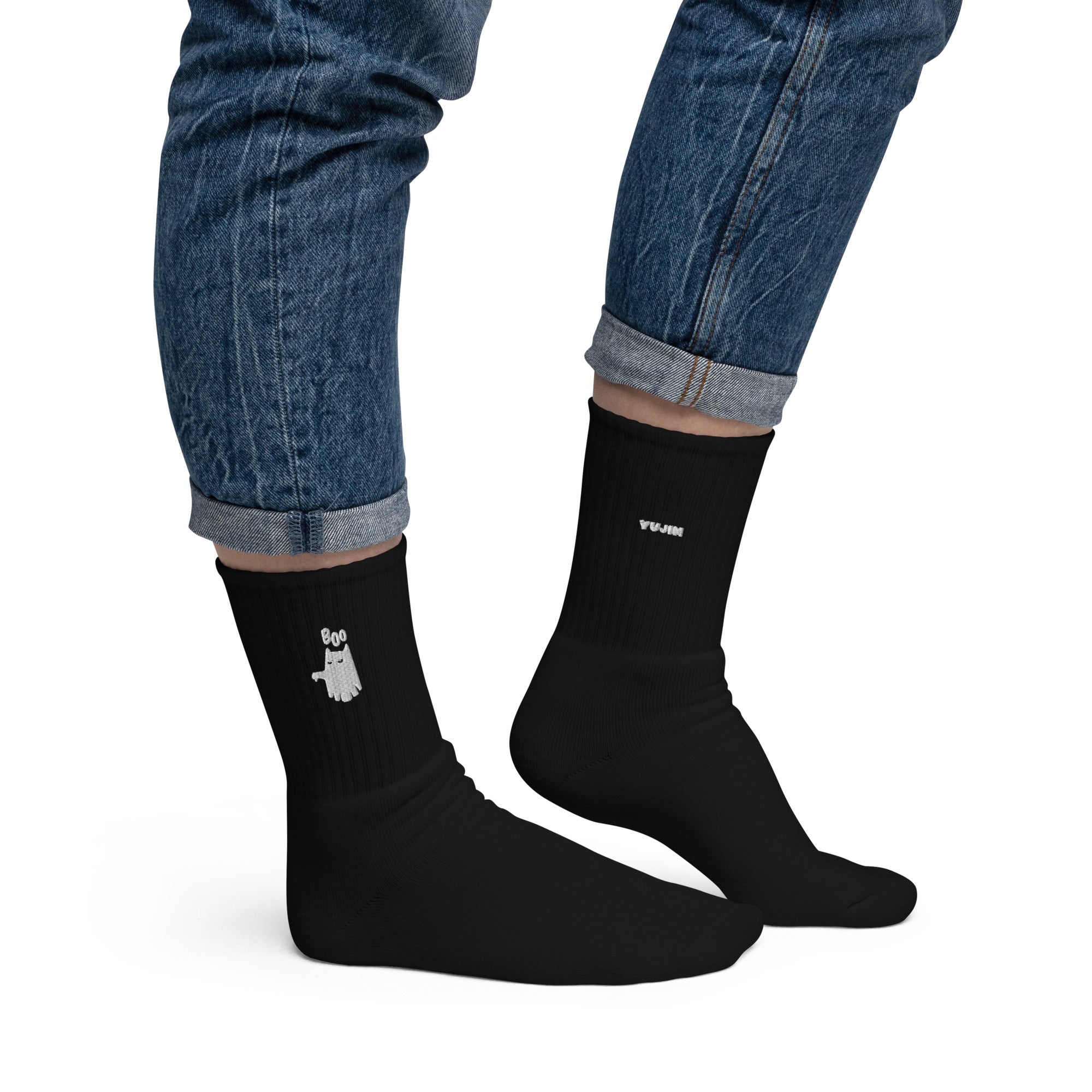 Boo Cat Socks