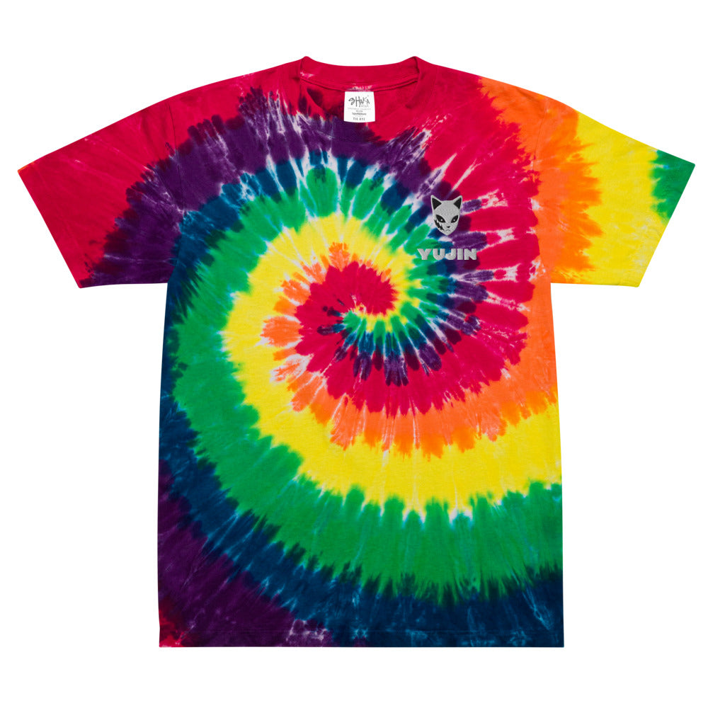 Kitsune Mask Tie-Dye T-Shirt