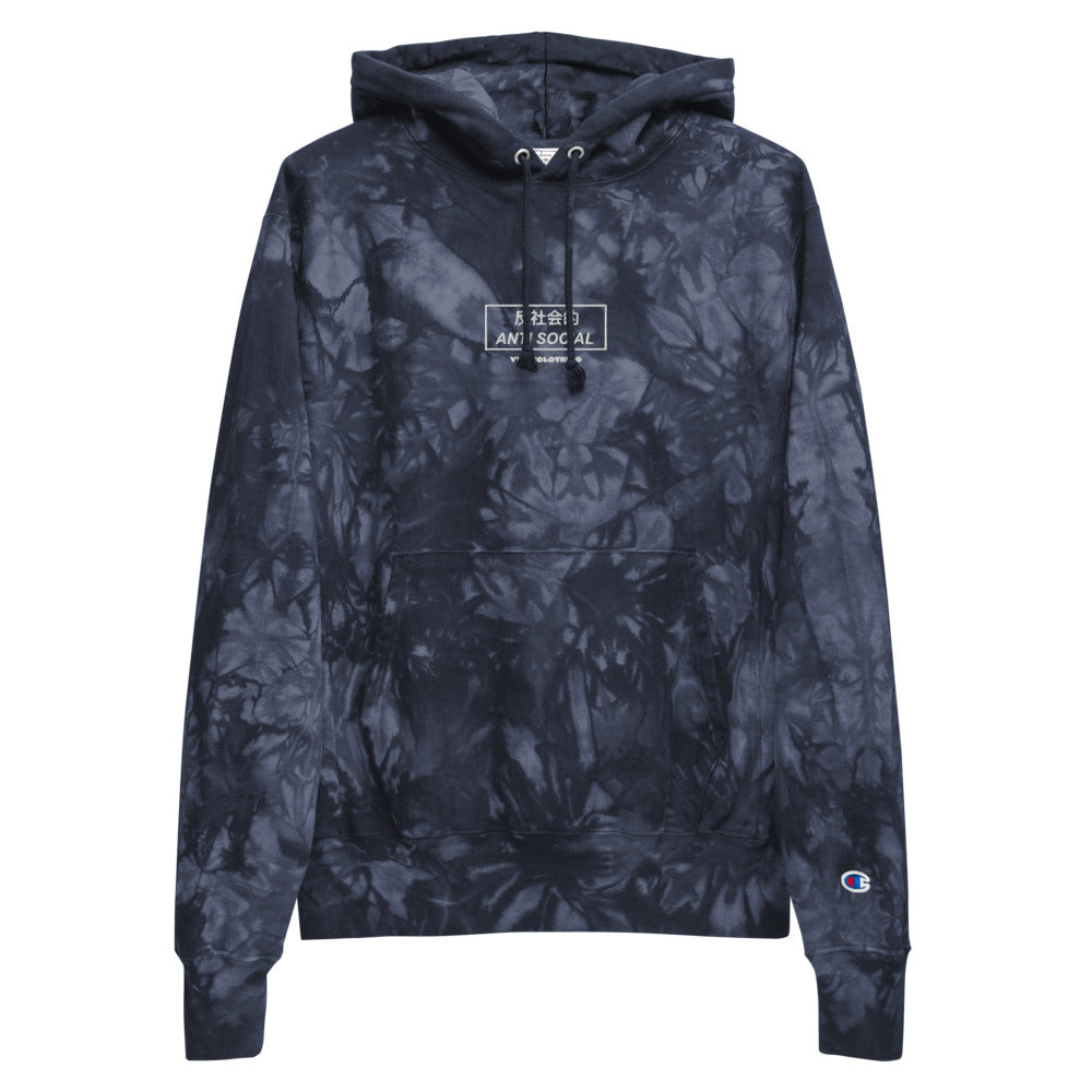 Antisocial Tie-Dye Hoodie